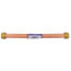 7/8" OD Corrugated Hose Water Heater Connector w/ 3/4" FIP x 3/4" FIP End Fittings (12" Length)