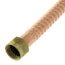 7/8" OD Corrugated Hose Water Heater Connector w/ 3/4" FIP x 3/4" FIP End Fittings (15" Length)
