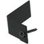 Wall Bracket for Baseboard (Includes Screws) - Black