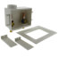 1/2" Sweat Washing Machine Outlet Box w/ Water Hammer Arrestors