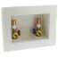 1/2" Sweat Washing Machine Outlet Box w/ Water Hammer Arrestors