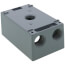 Single Gang 1/2" 4 Holes Weather Proof Box (Gray)