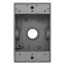 1/2" 5 Hole, Single Gang, Weatherproof Box