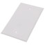 Single Gang Weatherproof Blank Cover w/ Gasket (White)