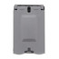 Single Gang Vertical & Horizontal Multi-Use 10-in-1 Cover (Gray)