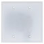 Double Gang Weatherproof Blank Cover w/ Gasket (White)