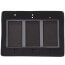 Triple Gang 125-in-1 Vertical Multi-Use Cover (Gray)
