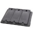 Triple Gang 125-in-1 Vertical Multi-Use Cover (Gray)