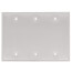 Triple Gang Weatherproof Cover (Blank)