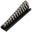 3/8" Drive Crowfoot Wrench Set with Rack, 13-Piece (5/16-1")