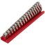3/8" Drive Crowfoot Wrench Set with Rack, 17-Piece (8-24mm)