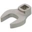 3/8" Drive Crowfoot Wrench Set with Rack, 17-Piece (8-24mm)