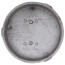 6" Aluminum Plain Well Cap