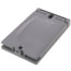 Single Gang Weatherproof 20/30A Receptacle Cover (Gray)
