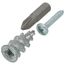#6 Zinc Alloy Walldriller Anchor Kit w/ Pan Head Combo Drive Screws