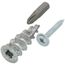 #8 Zinc Alloy Walldriller Anchor Kit w/ Wafer Head Phillips Drive Screws
