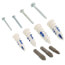 Assorted Nylon Walldriller Plus Anchor Kit w/ Pan Head Phillips Drive Screws