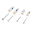 Assorted Nylon Walldriller Plus Anchor Kit w/ Pan Head Phillips Drive Screws