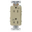 Decora Plus Weather Resistant Duplex Receptacle - Ivory (15A, 125V, 2P)