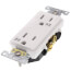Decora Plus Weather Resistant Duplex Receptacle - White (15A, 125V, 2P)