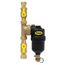 3/4" Female Threaded Brass Magnetic Boiler Filter with Isolation Valves
