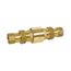1" FIP Forged DZR Brass In-Line Spring Loaded Check Valve w/ Dual Union Ends (Lead Free)
