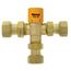 1" Female NPT Solar Thermostatic Mixing Valve w/ Check Valve (Lead Free)