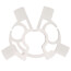 1" Self-Clamping Cable Guard (Clear)