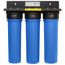 3 Stage Whole House Water Filter System w/ 20" Sediment, Carbon Block, Iron/Manganese Reducing Filter