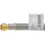 1/2" Push Fit x 1/2" Push Fit Coupling Hose, Lead Free (18" Length)