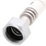 3/4" FIP x 1" FIP Corrugated Hose Water Heater Connector, Lead Free (24" Length)