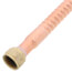 3/4" FIP x 3/4" FIP Swivel Straight Corrugated Copper Hose Water Heater Connector, Lead Free (24" Length)