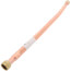 3/4" FIP x 3/4" FIP Swivel Straight Corrugated Copper Hose Water Heater Connector, Lead Free (24" Length)