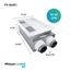 Panasonic WhisperComfort 60 Energy Recovery Ventilator (ERV), Wall/Ceiling Mount Exhaust Fan, FV-06VE1