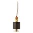 L40 Series 1/8" NPT High Performance Vertical Mount Liquid Level Switch w/ Brass Buna Body, SPST, -40-Degree (F) to +180-Degree (F), 160 PSIG