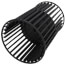 6" x 9" CW Blower Wheel w/ 1/2" Bore, WHL00722