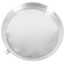 22" Water Heater Drain Pan w/ 1" PVC Drain Fitting (Aluminum)