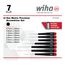 7-Piece 0.71 to 3mm Precision Hex Driver Set, 26390