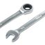 7-Piece Combination Ratchet Wrench Set - SAE