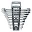 12-Piece Combination Ratchet Wrench Set - SAE