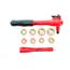 10-Piece Insulated Socket & Ratchet Set 3/8" Drive - SAE