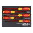 5-Piece Insulated SoftFinish Cushion Grip Screwdriver Tray Set