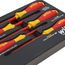 5-Piece Insulated SoftFinish Cushion Grip Screwdriver Tray Set