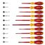 11-Piece Insulated SlimLine Screwdriver Set