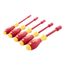 5-Piece SoftFinish Nut Driver Set, 7/32" to 1/2" Inch, Solid Shaft, 32292