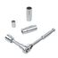 24-Piece, 3/8" Drive Standard and Deep Socket Tray Set - Metric