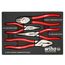 4-Piece Classic Grip Pliers & Cutters Tray Set