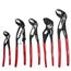 5-Piece Classic Grip V-Jaw Tongue & Groove Pliers Tray Set