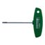 T-Handle Torx T25 Key, Chrome-Plated, 36425