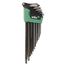13-Piece ErgoStar Ball End L-Key Set (Torx)